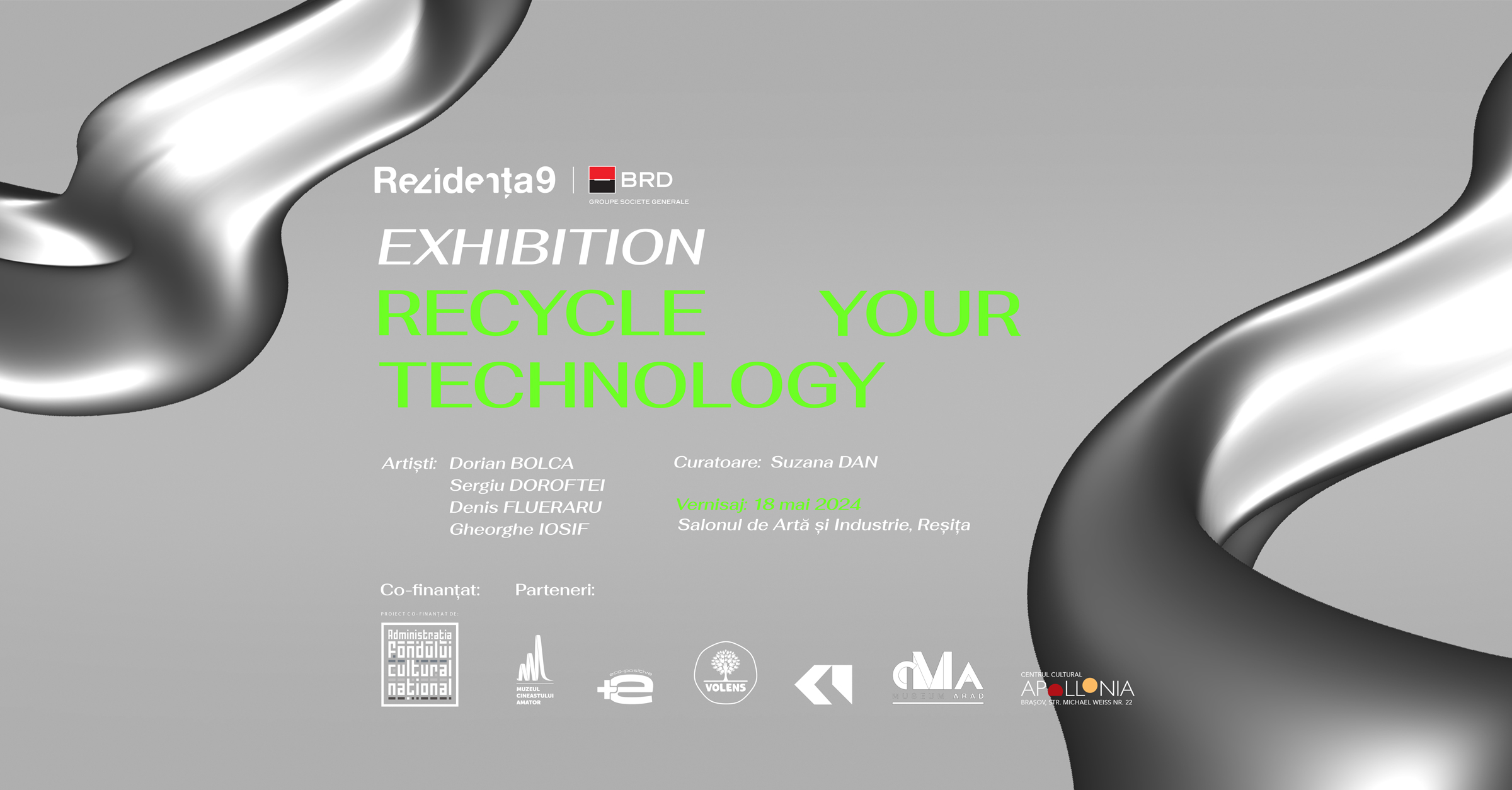 Banner proiect Recycle your technology