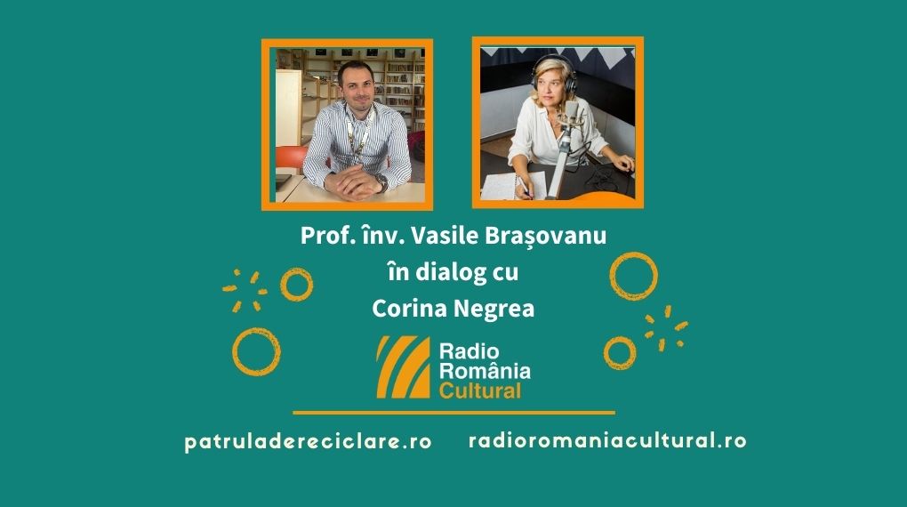 Vasile Brasovanu si Corina Negrea in dialog la radio Romania Cultural